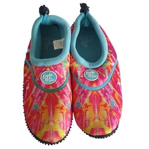 Cosmic Sea by Drew Multicolor Girl's Water Shoes Size L.